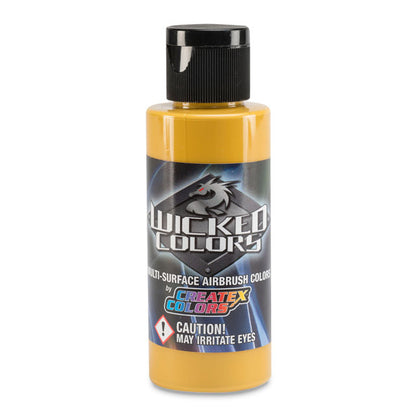 Createx Wicked Colors Airbrush Color - Detail Raw Sienna, 2 oz.