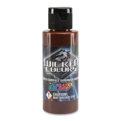 Createx Wicked Colors Airbrush Color - Detail Burnt Umber, 2 oz.