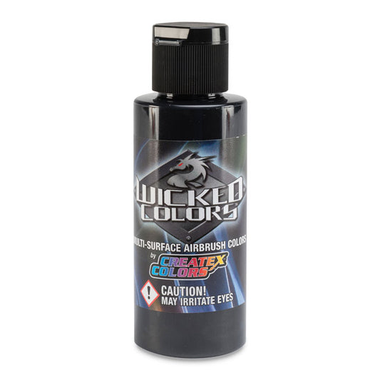 Createx Wicked Colors Airbrush Color - Pearl Black, 2 oz.