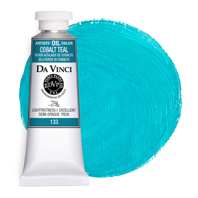 Artists' Oil Color - Cobalt Teal, 37 ml