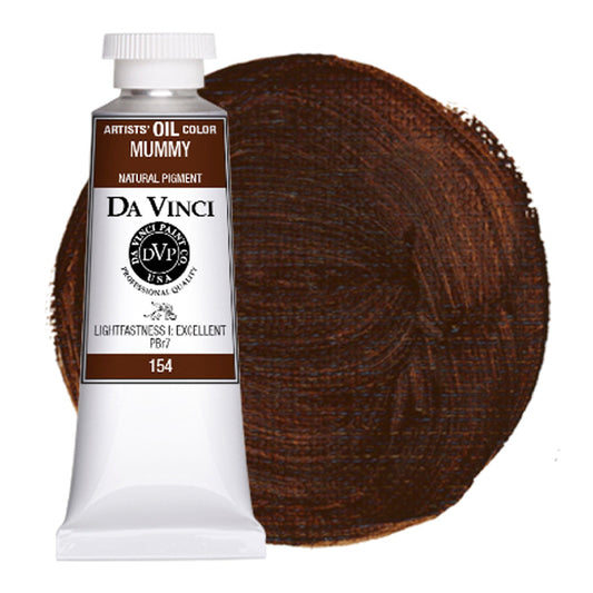 Da Vinci Artists' Oil Color, Mummy, 40 ml.