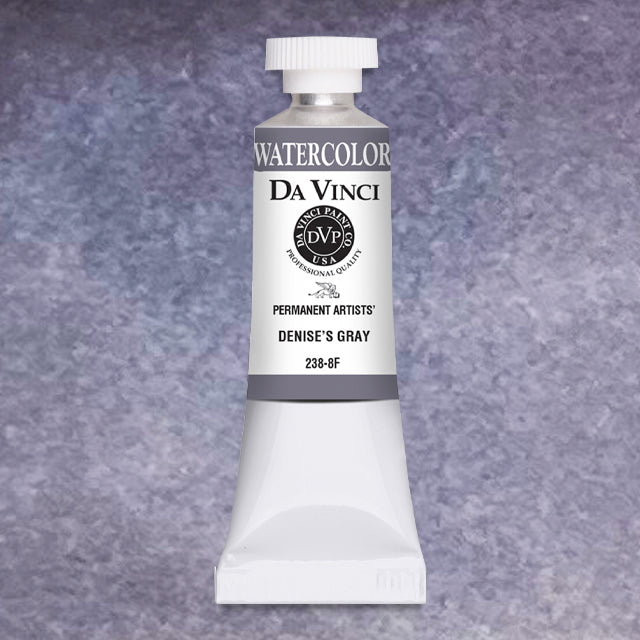 Da Vinci Artists' Watercolor - Denise's Gray, 15 ml