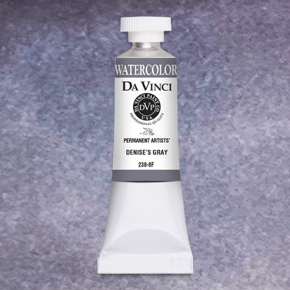 Da Vinci Artists' Watercolor - Denise's Gray, 15 ml