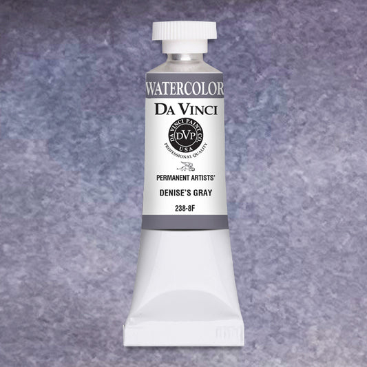 Da Vinci Artists' Watercolor - Denise's Gray, 15 ml