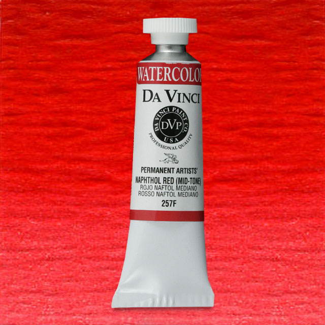 Naphthol Red (Mid-Tone), 15 ml.