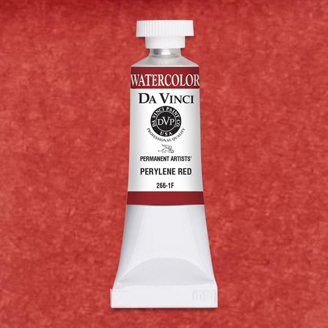 Da Vinci Artists' Watercolor - Perylene Red, 15 ml