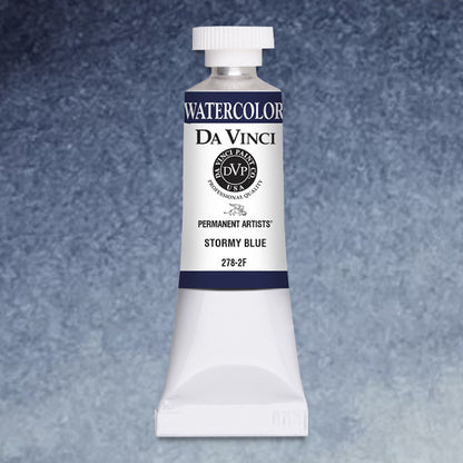 Da Vinci Artists' Watercolor - Stormy Blue, 15 ml