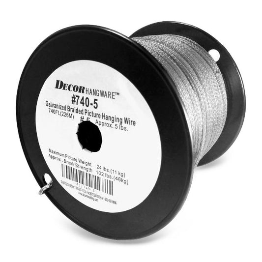 Braided Picture Wire, 740 ft.