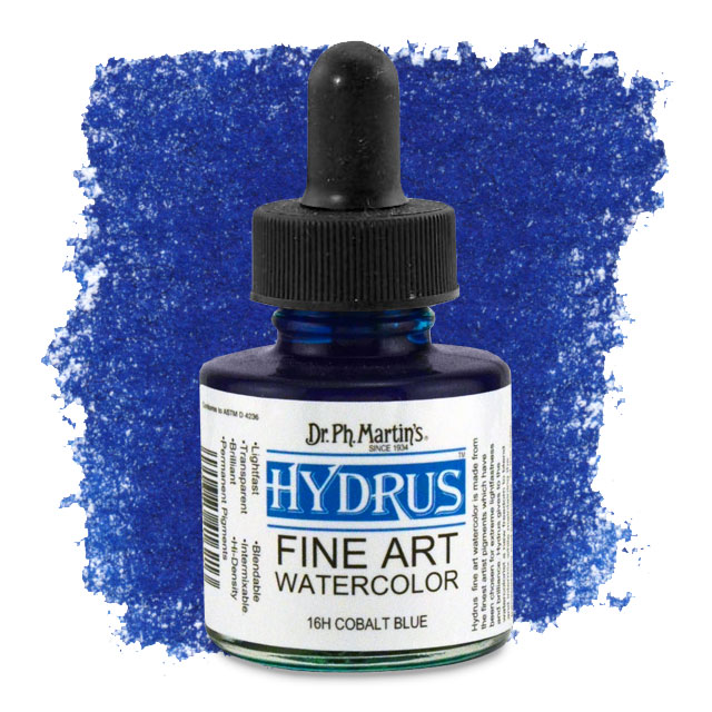 Hydrus Fine Art Watercolor, Cobalt Blue