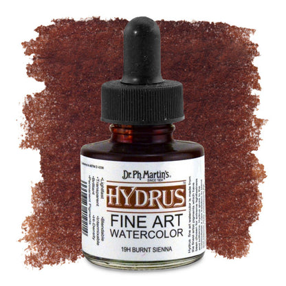 Hydrus Fine Art Watercolor, Burnt Sienna