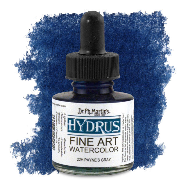 Hydrus Fine Art Watercolor, Payne's Gray