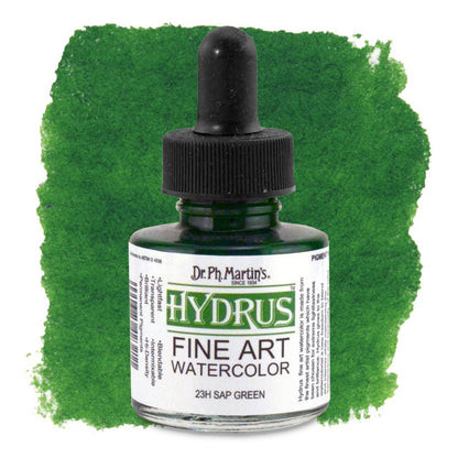 Hydrus Fine Art Watercolor, Sap Green