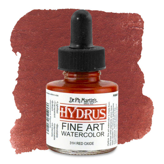 Hydrus Fine Art Watercolor, Red Oxide