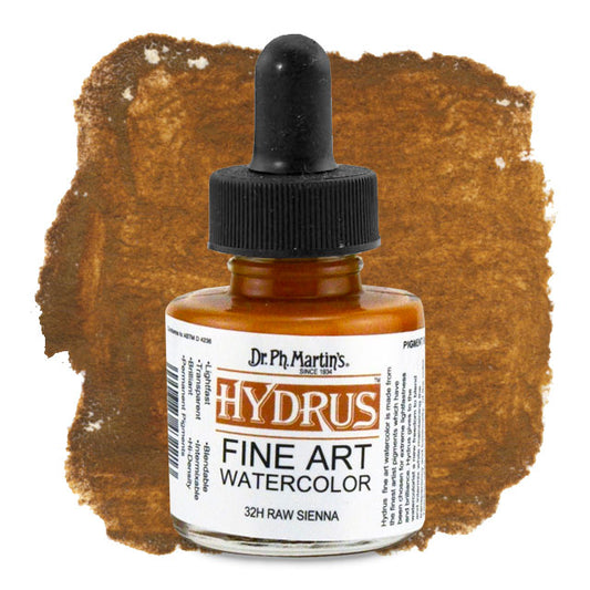 Hydrus Fine Art Watercolor, Raw Sienna