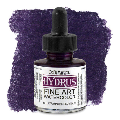 Hydrus Fine Art Watercolor, Ultramarine Red Violet