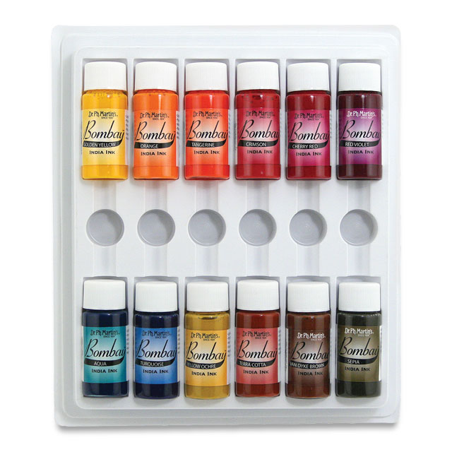 Set 2, 12 Assorted 1/2 oz. Colors