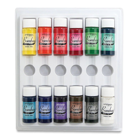 Set 1, 12 Assorted 1/2 oz. Colors