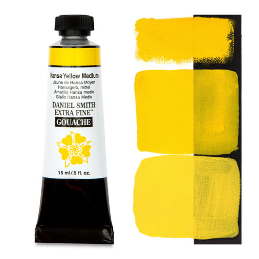 Daniel Smith Extra Fine Gouache - Hansa Yellow Medium, 15 ml