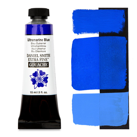 Daniel Smith Extra Fine Gouache - Ultramarine Blue, 15 ml