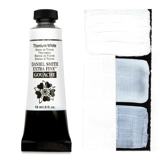 Daniel Smith Extra Fine Gouache - Titanium White, 15 ml