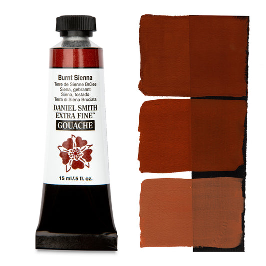 Daniel Smith Extra Fine Gouache - Burnt Sienna, 15 ml