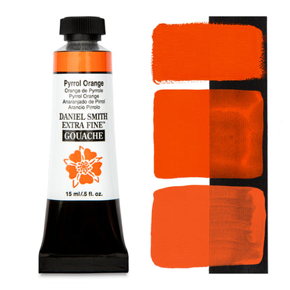 Daniel Smith Extra Fine Gouache - Pyrrol Orange, 15 ml