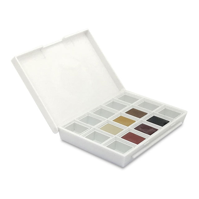 Watercolor Half-Pans, Earth Tones Set of 6