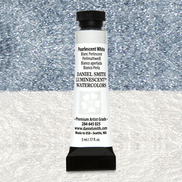 Daniel Smith Extra Fine Watercolor - Pearlescent White, 5 ml