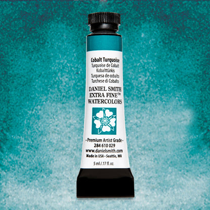 Daniel Smith Extra Fine Watercolor - Cobalt Turquoise, 5 ml