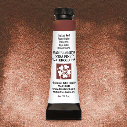 Daniel Smith Extra Fine Watercolor - Indian Red, 5 ml