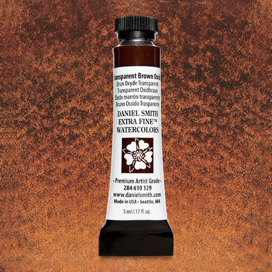 Daniel Smith Extra Fine Watercolor - Transparent Brown Oxide, 5 ml