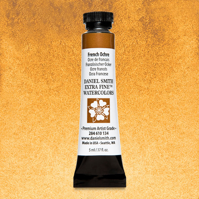 Daniel Smith Extra Fine Watercolor - French Ochre, 5 ml