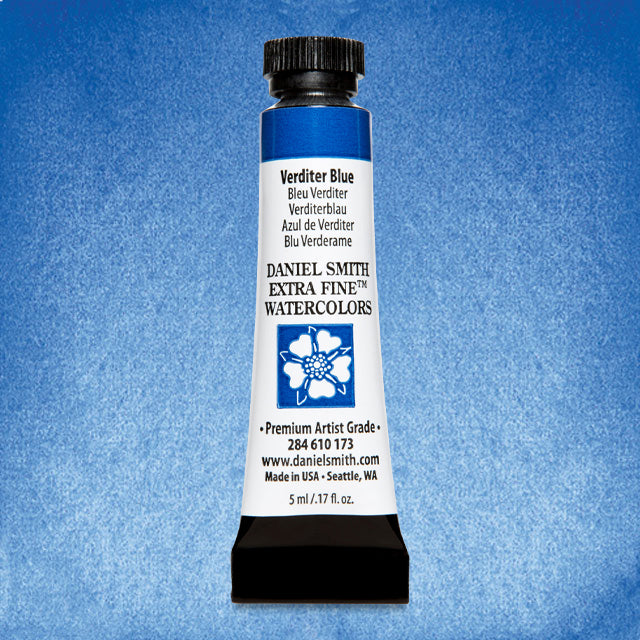 Extra Fine Watercolor, Verditer Blue, 5 ml.