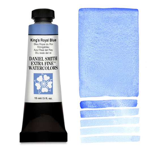 Daniel Smith Extra Fine Watercolor - King's Royal Blue, 15 ml