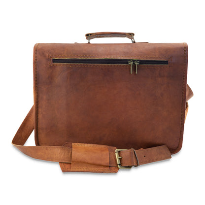 Leather Messenger Bag