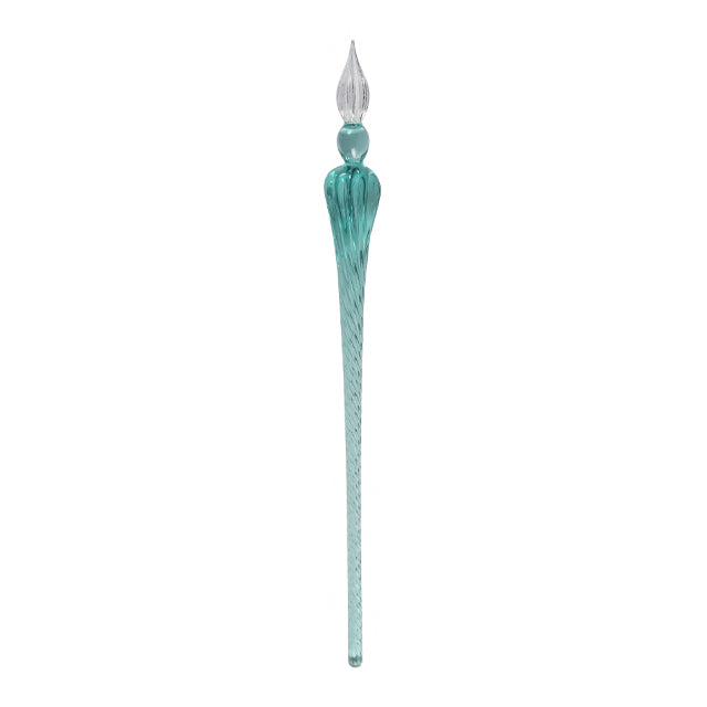 Glass Dip Pen, Turquoise