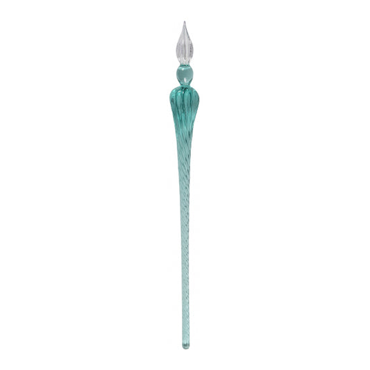 Glass Dip Pen, Turquoise