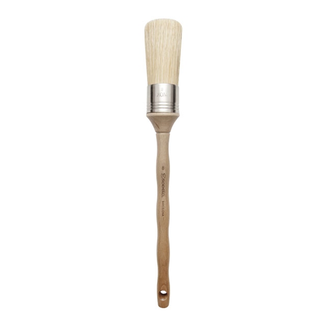 Bristle Brush, Round Square, Size 8