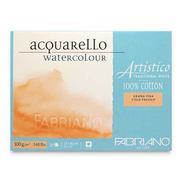 Fabriano Artistico Traditional White Watercolor Block