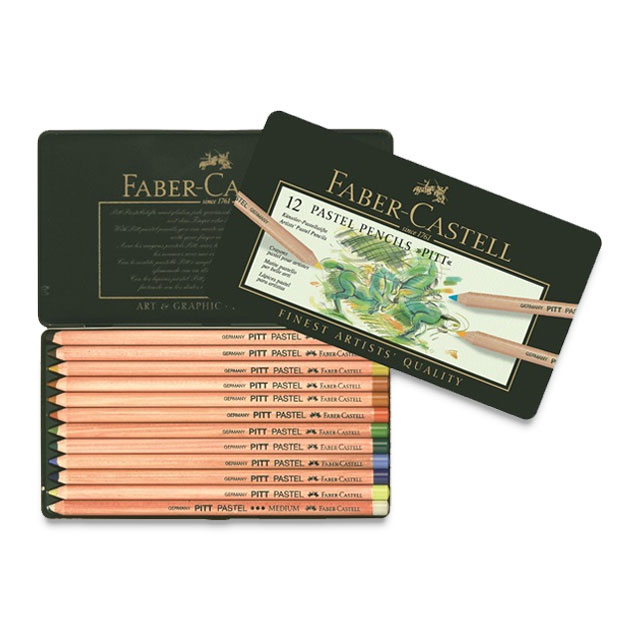 Pastel Pencils, Set of 12