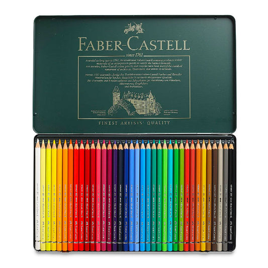 Faber-Castell Albrecht Durer Watercolor Pencil Set, 36 Assorted Colors