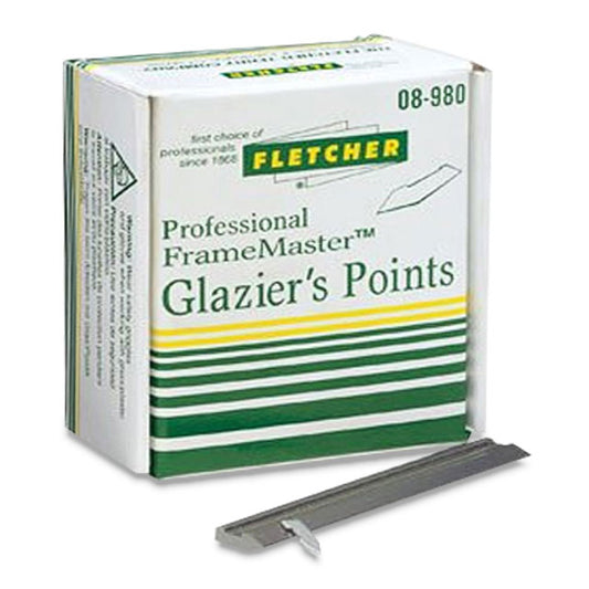 Rigid Glazier's Points, Pkg. of 5000