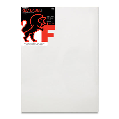 Fredrix Red Label Cotton Canvas - 3/4" Traditional Profile, 20" x 30"