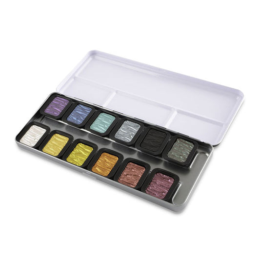 Pearlescent Rainbow Set of 12 Pans