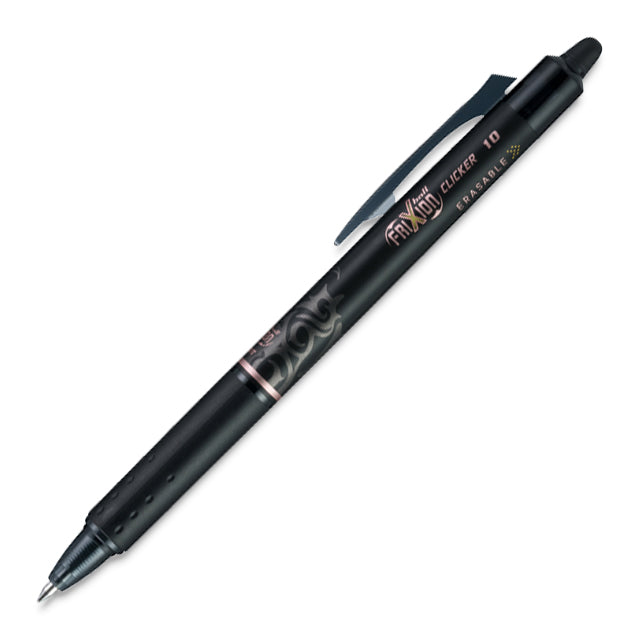 FriXion Ball Clicker Erasable Pen, Black, 1.0 mm.