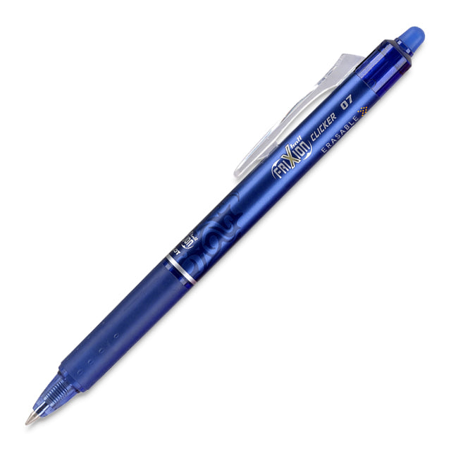 FriXion Ball Clicker Erasable Pen, Blue, 0.7 mm.