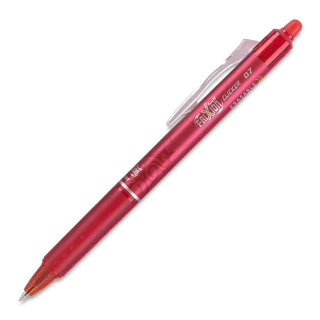 FriXion Ball Clicker Erasable Pen, Red, 0.7 mm.