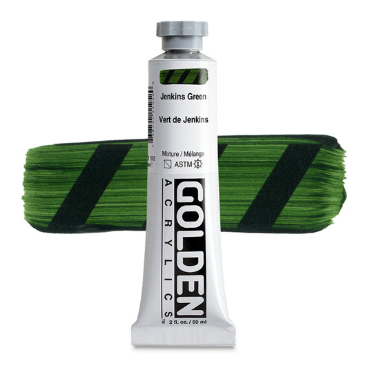 Heavy Body Acrylic, Jenkins Green, 2 oz.