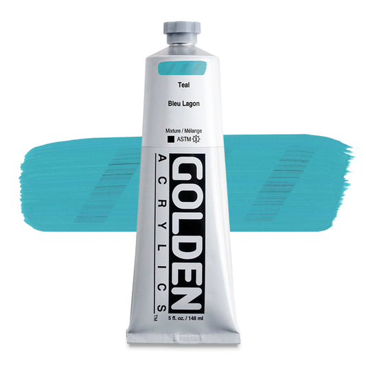 Heavy Body Acrylic, Teal, 5 oz.