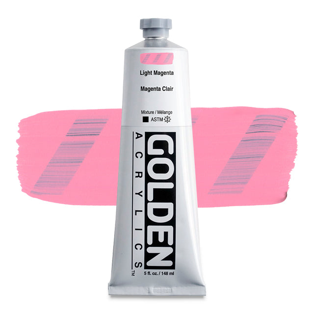 Heavy Body Acrylic, Light Magenta, 5 oz.